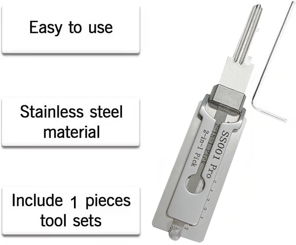 đ QIAWIâ˘-Stainless Steel Master Key Decoder