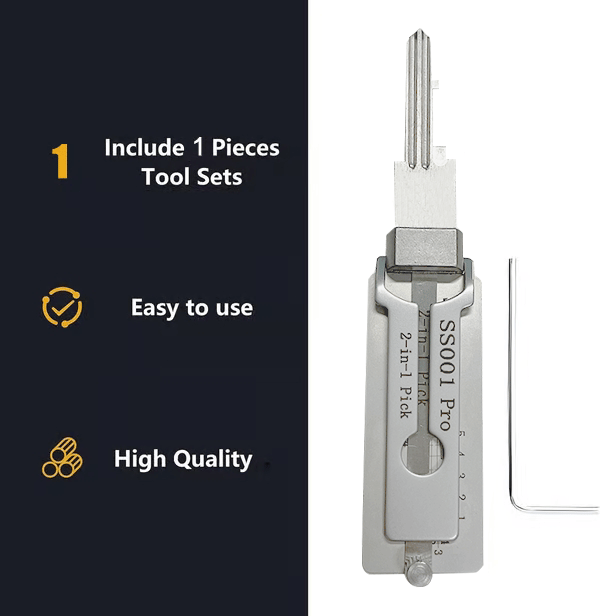 đ QIAWIâ˘-Stainless Steel Master Key Decoder