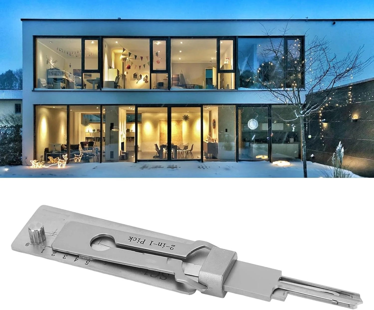 đ QIAWIâ˘-Stainless Steel Master Key Decoder